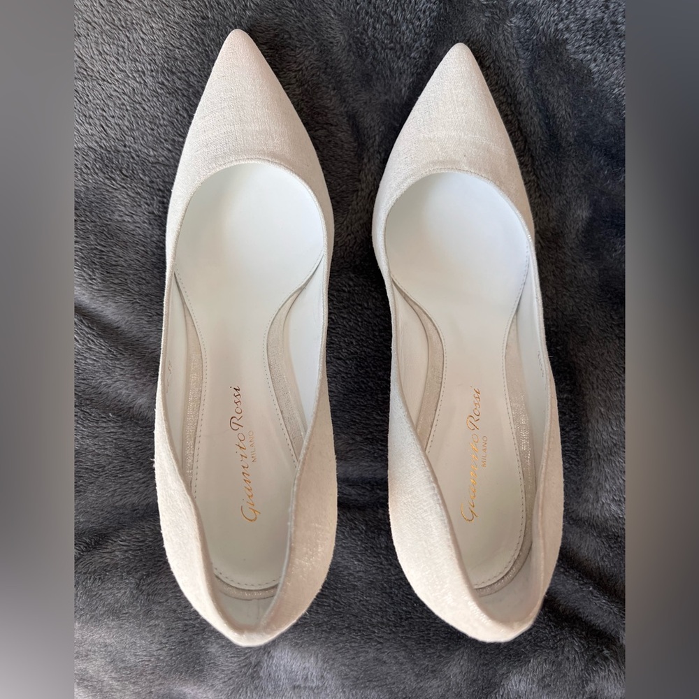 Gianvito Rossi white Heels